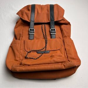 Stylish Orange Laptop Backpack